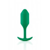 B-Vibe Snug Plug 2, силіконова, зелена (65123 /BV-008 GRN) - зображення 1