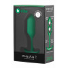 B-Vibe Snug Plug 2, силіконова, зелена (65123 /BV-008 GRN) - зображення 9