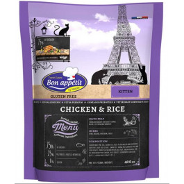   Bon Appetit Kitten Chicken & Rice 0.4 кг (3760240681793)