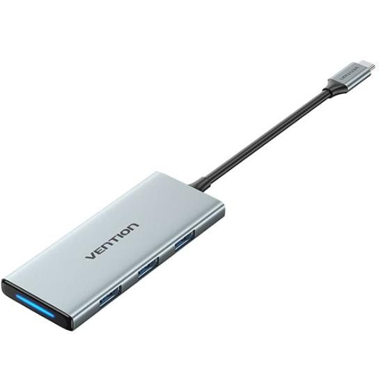 Vention 7-in-1 USB-C to HDMI/USB3.0x3/SD/TF/PD (TOPHB) - зображення 1