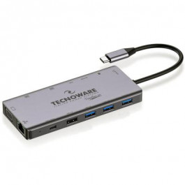   Tecnoware USB Type-C 13-in-1 Hub (FHUB17692)