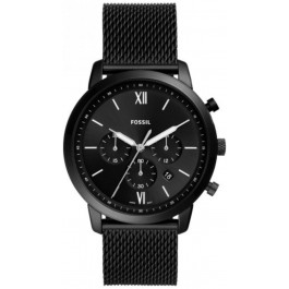   Fossil Neutra Chronograph Black Stainless Steel Mesh (FS5707)