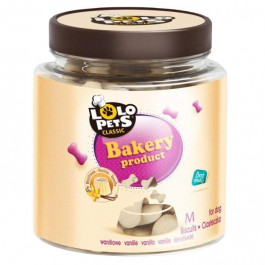   Lolo Pets Classic Bakery M Бисквиты со вкусом ванили 210 г (5904479806116)