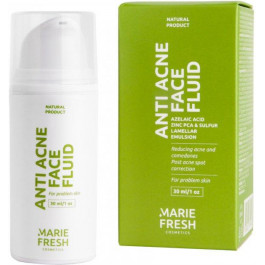   Marie Fresh Cosmetics - Anti Acne Face Fluid - Крем-флюїд проти акне з азелаїновою кислотою - 30ml