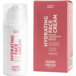   Marie Fresh Cosmetics - Hydrating Face Cream - Зволожувальний крем для обличчя з гіалуроновою кислотою - 30ml