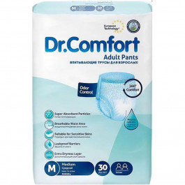   Dr.Comfort Підгузки труси для дорослих  Medium 70-120 см 5.5 крапель 30 шт.