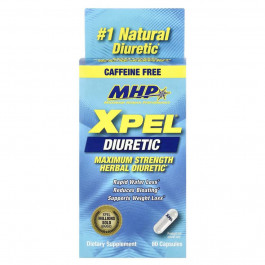   MHP XPEL® Diuretic Maximum Strength Caffeine Free 80 Capsules