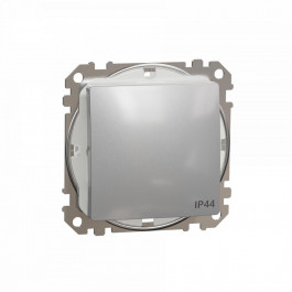   Schneider Electric Перемикач 1-кл IP44  Sedna Design SDD213106 Алюміній