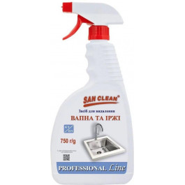   Сан Клин Средство SAN CLEAN PROF Line для удаления извести и ржавчины 0,75 л (4820003544129)