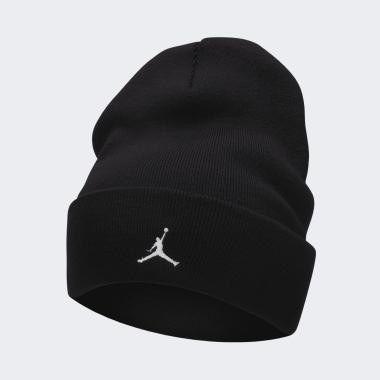 Nike Чорна шапка  U J PEAK BEANIE ESS FN4672-010 - зображення 1