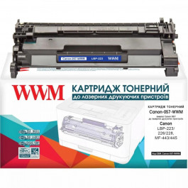   WWM Картридж  Canon LBP-223/226/ 228, MF-443/445 (Canon-057-WWM)