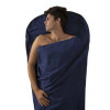 Sea to Summit 100% Cotton Travel Liner / Mummy /with hood/ navy blue (AHOODNB) - зображення 1