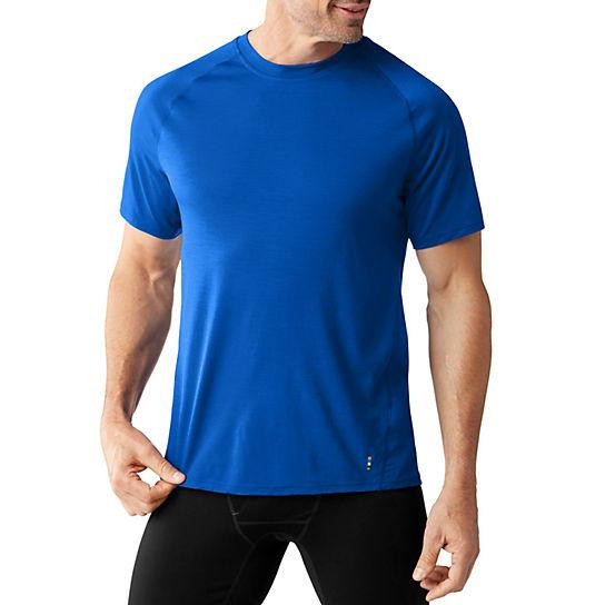 Smartwool Футболка  Men's Merino 150 Baselayer Short Sleeve S Синій - зображення 1