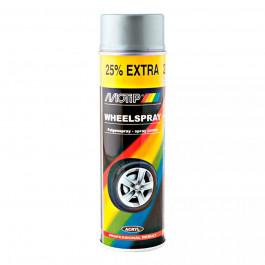   MOTIP Motip Wheelspray Эмаль для дисков Серебряная, 500мл (04007IG)