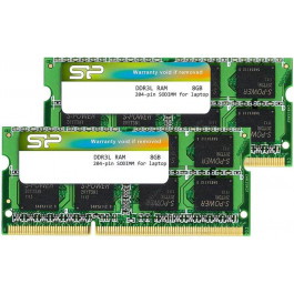   Silicon Power 16 GB (2х8GB) SO-DIMM DDR3L 1600 MHz (SU016GLSTU160N22AH)