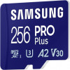 Samsung 256 GB microSDXC UHS-I U3 V30 A2 PRO Plus + Reader (MB-MD256SB) - зображення 1