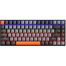   Machenike K500A-TKL 84Key, RED SWITCH, USB-A, EN/UKR, Grey/Black color, RGB (K500B84-RED, K500-84R)