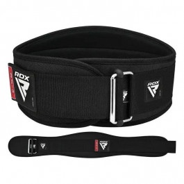   RDX X3 6" Weightlifting Neoprene Gym Belt, Black XL (WBE-RX3B-XL)