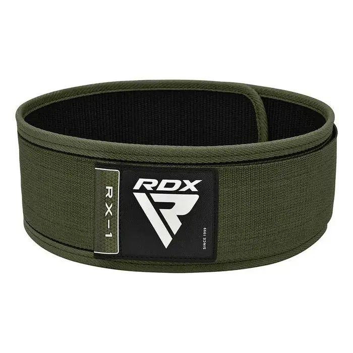 RDX RX1 Weight Lifting Belt, Army Green S (WBS-RX1AG-S) - зображення 1