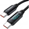 Toocki USB Type-C to USB Type-C 100W 2m Black (690434140718) - зображення 1