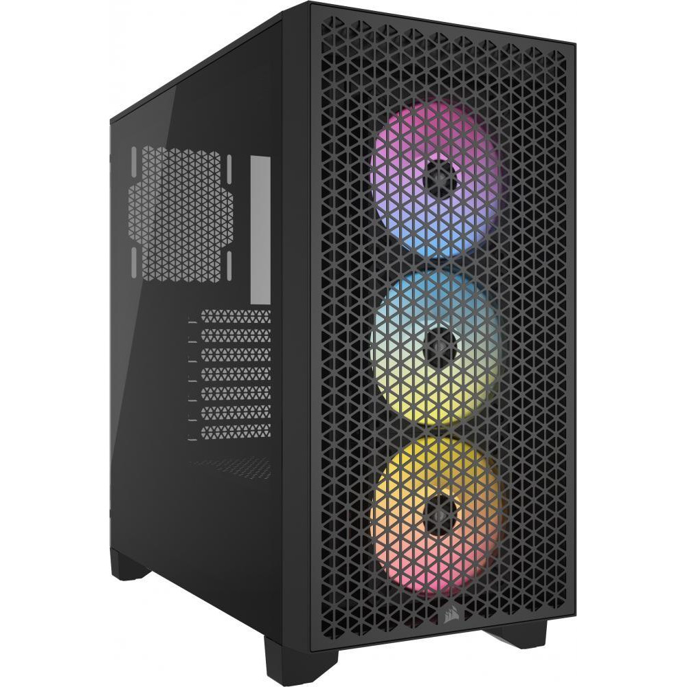 Corsair 3000D RGB Airflow Black (CC-9011255-WW) - зображення 1