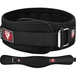   RDX RX4 Weightlifting Belt, Black L (WBE-RX4B-L)