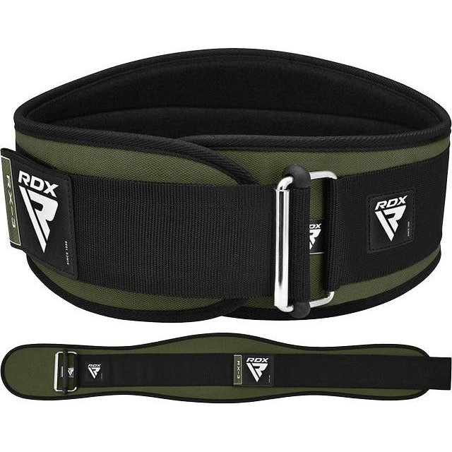 RDX X3 6" Weightlifting Neoprene Gym Belt, Army Green M (WBE-RX3AG-M) - зображення 1