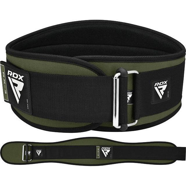 RDX X3 6" Weightlifting Neoprene Gym Belt, Army Green L (WBE-RX3AG-L) - зображення 1