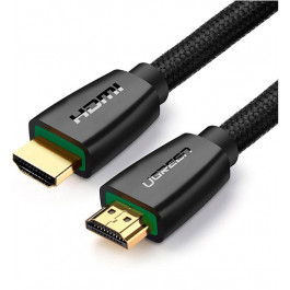   UGREEN HD118 HDMI to HDMI v2.0 UltraHD 4K 3D Braided 5 m Black (40412)