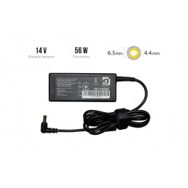   1StCharger Samsung 14V 56W 4A 6.5x4.4 + каб.живл. (AC1STSA56WD2)