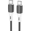 Borofone BX79 USB Type-C to USB Type-C 1m Black (BX79CCB) - зображення 1