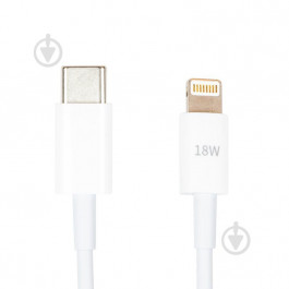   PowerPlant USB-C - Lightning 18W White 1м (CA913268)