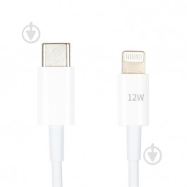   PowerPlant USB-C - Lightning 12W White 1м (CA913275)