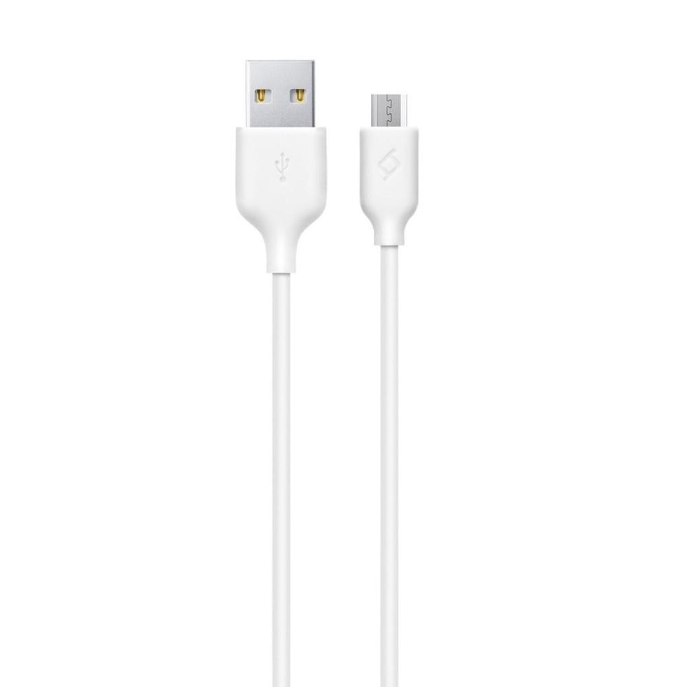 TTEC MicroUSB 1.2m White (2DK7530B) - зображення 1