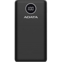   ADATA Powerbank P20000QCD 20000mAh QC/PD black (AP20000QCD-DGT-CBK)