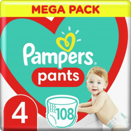   Pampers Pants 4, 108 шт