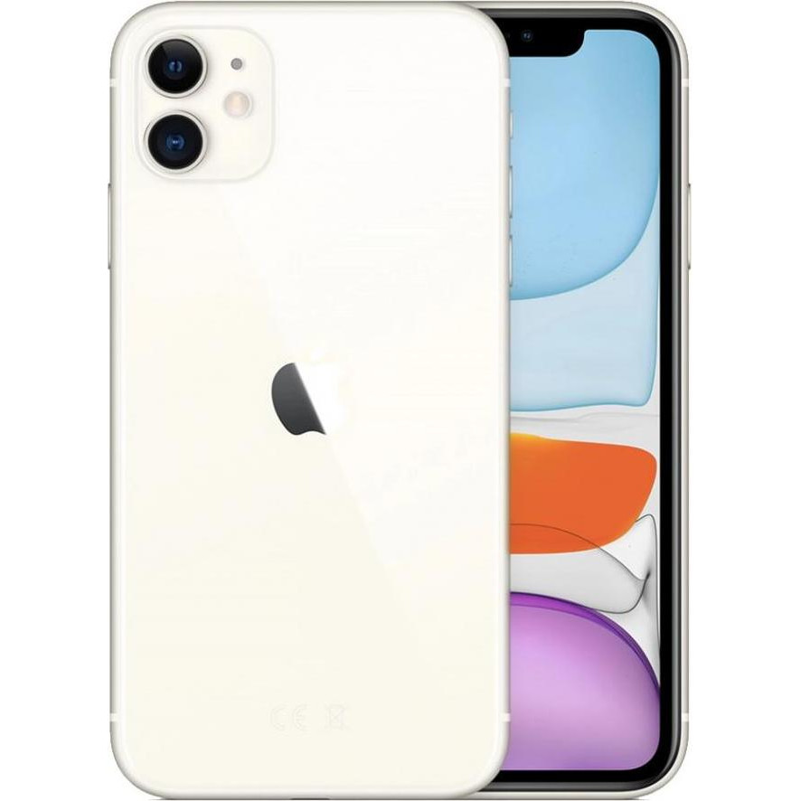 Apple iPhone 11 128GB Slim Box White (MHDJ3) - зображення 1