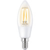 WiZ LED Smart E14 4.9W 470Lm C35 2700-6500 Filament Wi-Fi (929003017601) - зображення 6