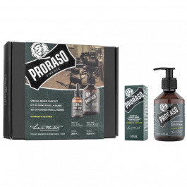 Proraso Набор для бороды  Duo Pack Oil + Shampoo Cypress & Vetyver