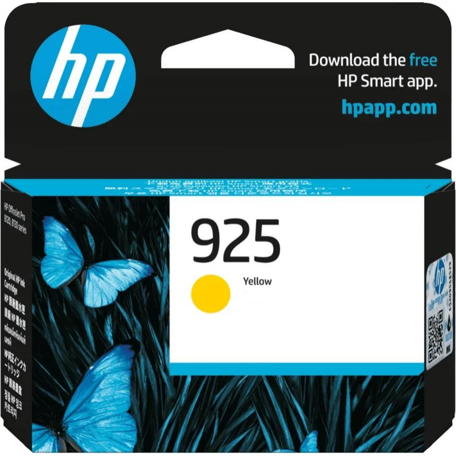 HP 925 Yellow (4K0V8PE) - зображення 1