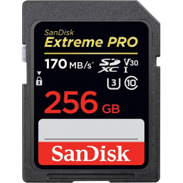   SanDisk 256 GB SDXC UHS-I U3 Extreme Pro SDSDXXY-256G-GN4IN