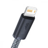 Baseus USB to Lightning Dynamic Series Fast Charging 2m Slate Gray (CALD000516) - зображення 2