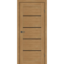   MS Doors Fashion Montana 80 см Дуб золотий/Чорне скло (144234)