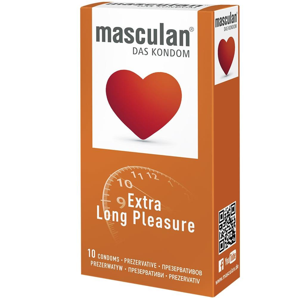 Masculan Extra Long Pleasure 10 шт (4019042003326) - зображення 1