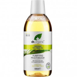   Dr. Organic Ополіскувач для порожнини рота  Organic Tea Tree Oil 500 мл (5060176671621)