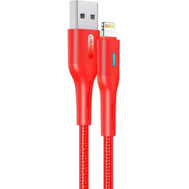   USAMS US-SJ425 USB Type-A to Lightning 1.2m Red (SJ425USB02)