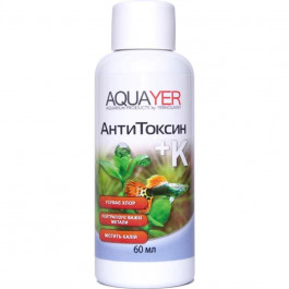   AQUAYER АнтиТоксин+К, 100 mL для подготовки воды на 800 литров (ATK100)