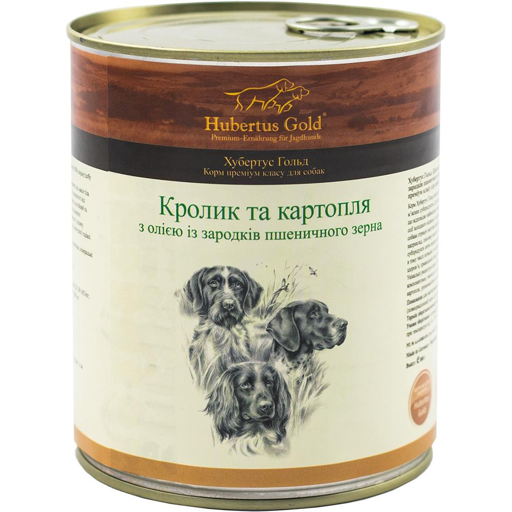 Hubertus Gold Кролик с картофелем 800 г - зображення 1