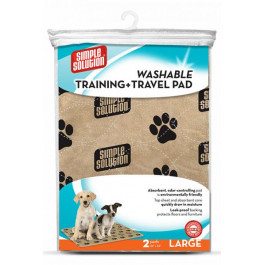   Simple Solution Пеленки Washable Training & Travel Pads многоразовые 81 х 76 см 2 шт (ss11443)