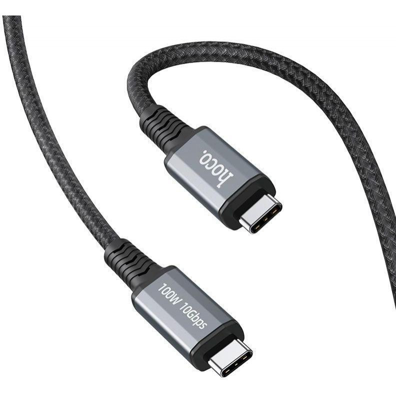 Hoco US01 USB Type-C 1.8m Black - зображення 1